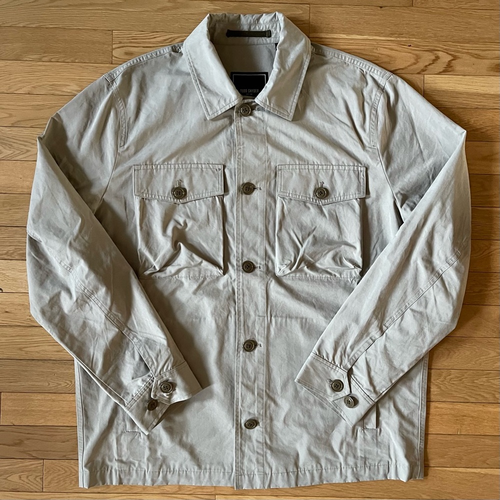 Todd Snyder Italian CPO Jacket in Stone